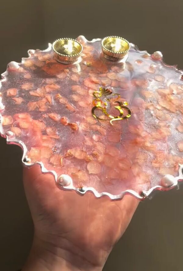 Resin Pooja Thali